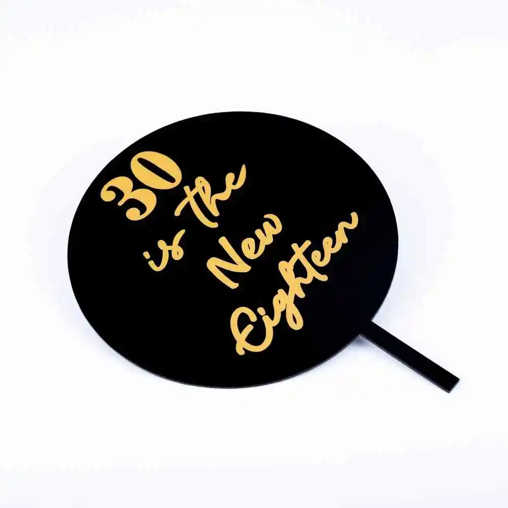 30 is the New Eighteen Cake Topper